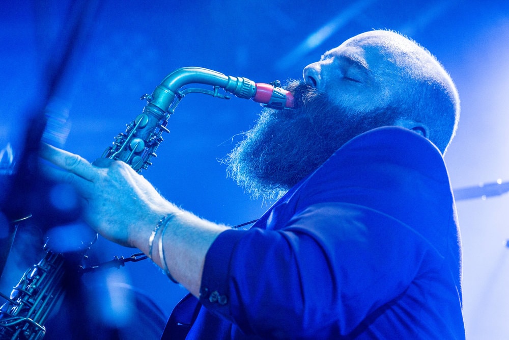 Thomas Pourquery plays a Syos Moutpiece